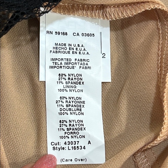 KAREN KANE WOMENS BLACK LACE MIDI SCALLOP HEM DRESS Sz NEW - Picture 10 of 11